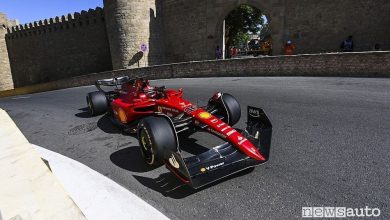 F1 Azerbaijan 2022 pole position, qualifiche griglia di partenza Baku