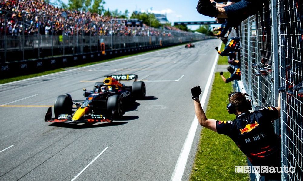 Max Verstappen ha vinto il Gp del Canada F1 2022