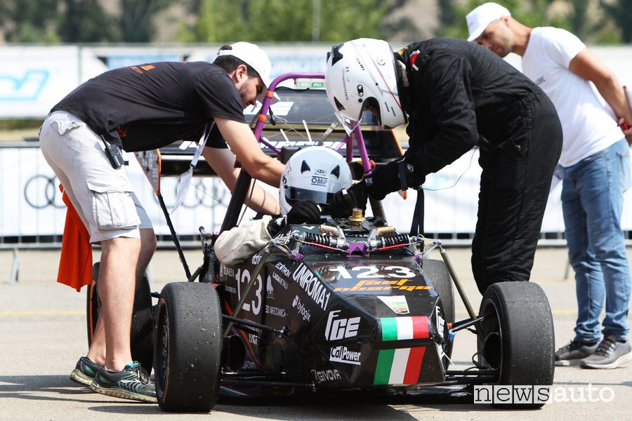 Formula SAE Italy 2022 in pista a Varano