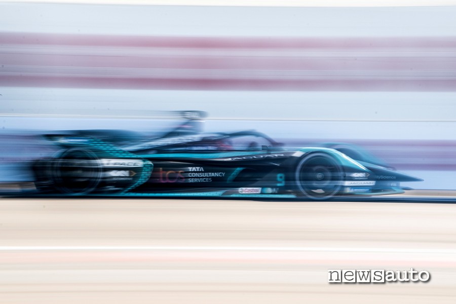 Gara ePrix Marrakech 2022 Jaguar Evans