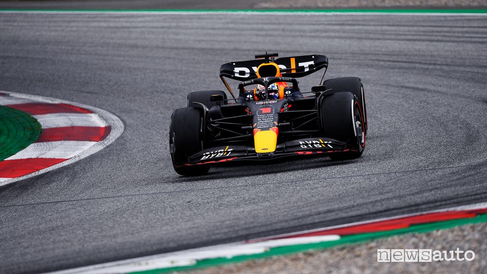 Secondo posto per Verstappen su Red Bull nel Gp d'Austria F1 2022