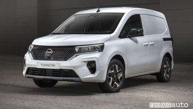 Nuovo Nissan Townstar EV, caratteristiche, autonomia e prezzi