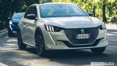 Peugeot e-208 elettrica, nuovo motore e più autonomia