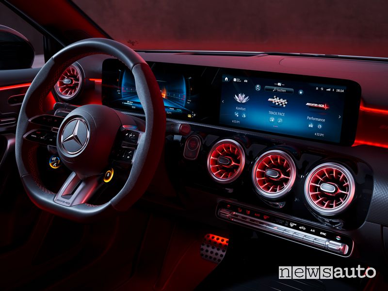 New Mercedes-AMG A 35 4Matic cockpit dashboard