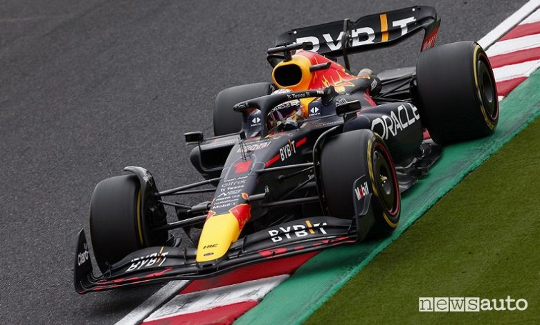 F1 Giappone 2022 pole position, qualifiche griglia di partenza