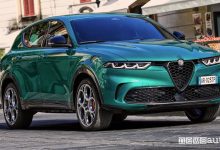 Alfa Romeo Tonale Plug-In Hybrid Q4 Veloce anteriore 3/4
