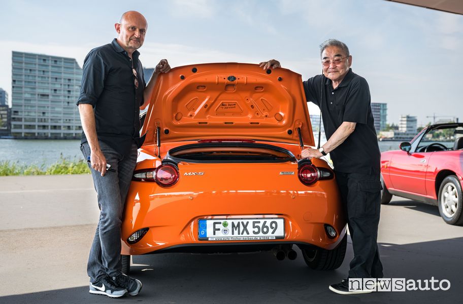 Designer Mazda Jo Stenuit e Tom Matano