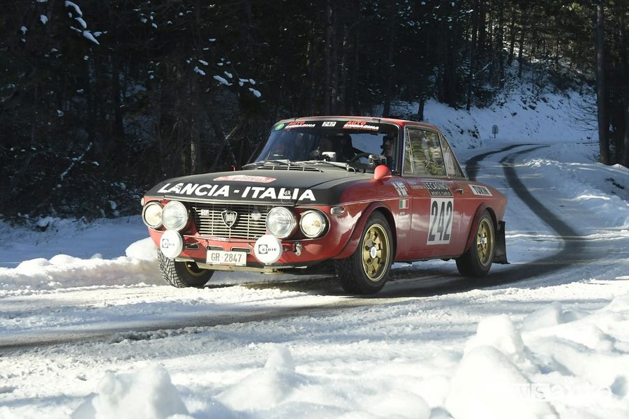 Lancia Fulvia Coupe 1.3S (1970) vincitrice del Rallye Monte-Carlo Historique 2023