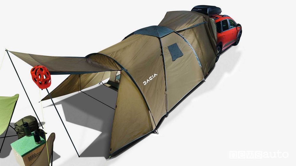 Dacia Jogger Extreme outdoor tent pack Sleep InNature