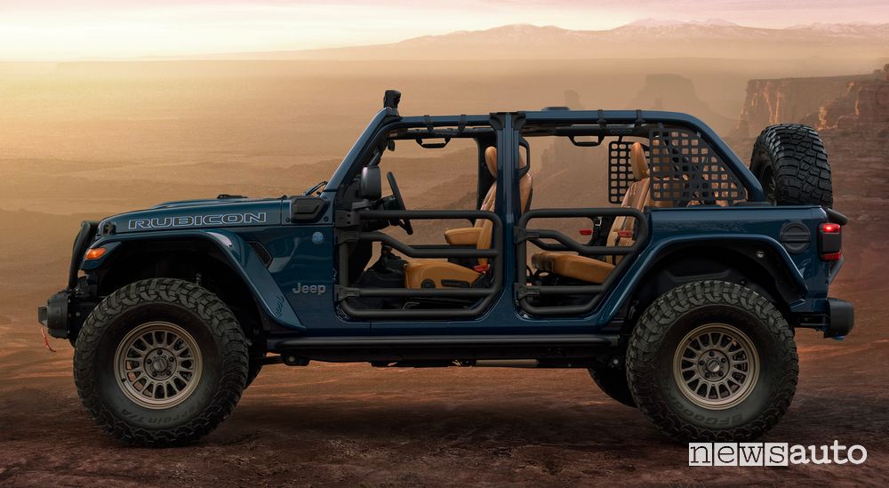 Jeep Wrangler Rubicon 4xe Departure Concept laterale