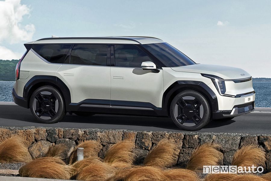 Kia EV9 laterale