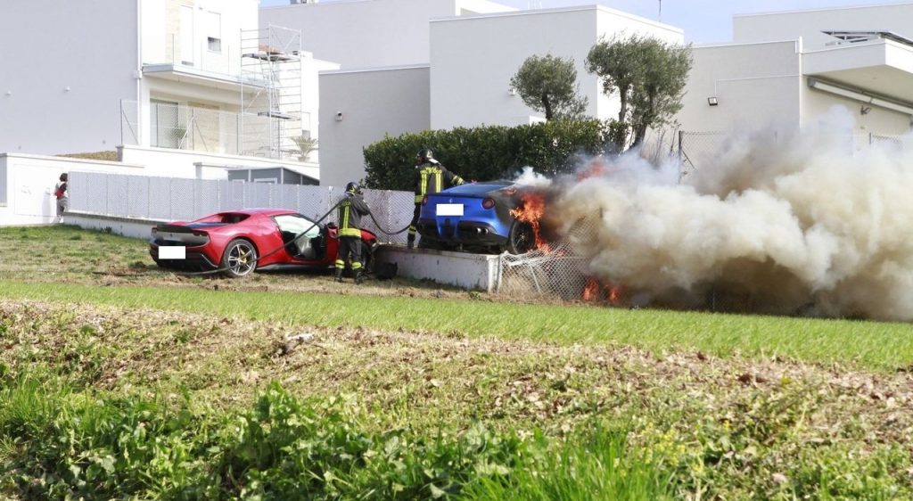 Incidente Ferrari ad Ancona Osimo