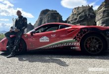 Record Ferrari in Grecia, impresa di Fabio Barone