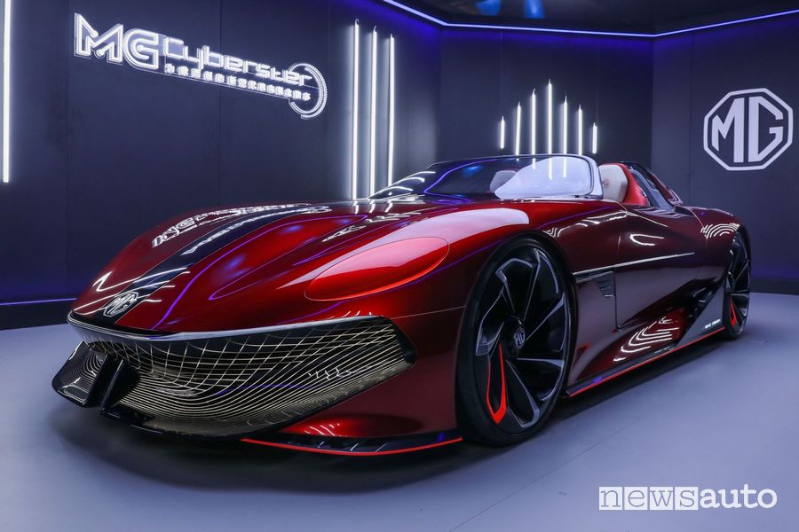 MG Cyberster Concept del 2021