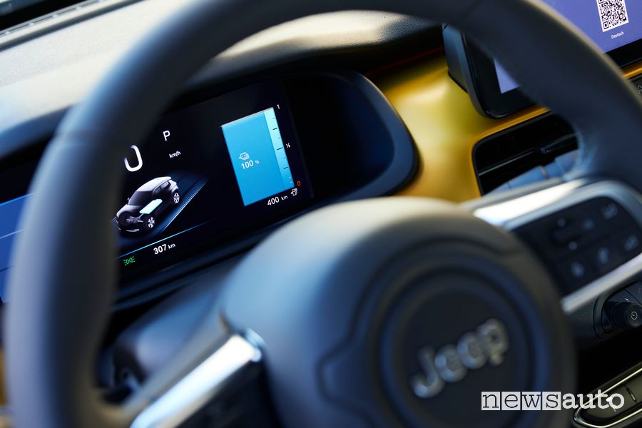Jeep Avenger 1st Edition display guidatore abitacolo