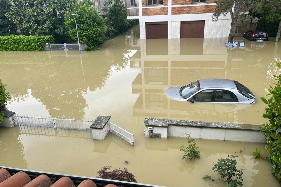 Danni provocati dall'alluvione in Emilia Romagna