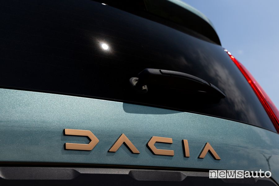 Dacia Jogger Extreme portellone posteriore