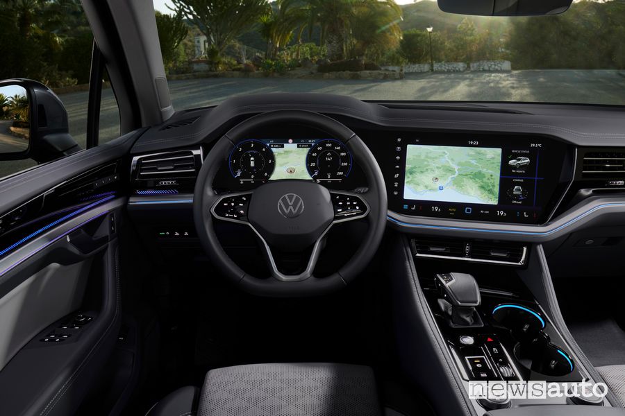 Volkswagen Touareg Elegance plancia abitacolo