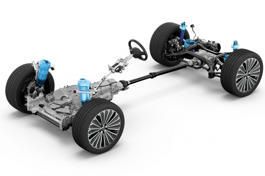 Volkswagen Touareg sospensioni, trazione integrale 4Motion