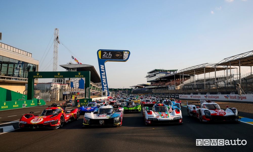 auto che partecipano alla 24 Ore di Le Mans 2023
