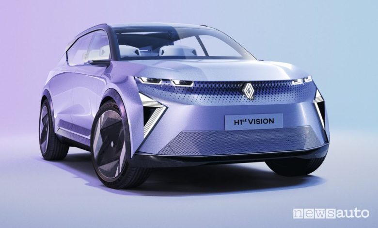 Renault H1st vision concept anteriore 3/4