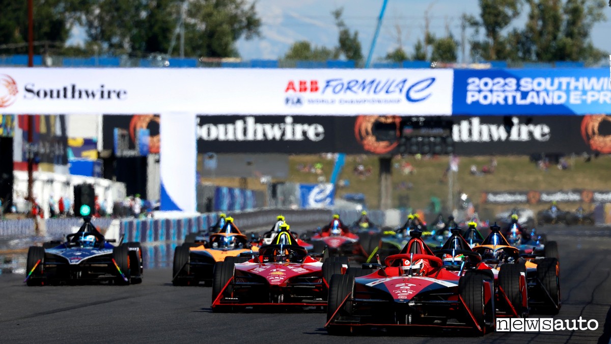 Formula E 2023 ePrix Portland, risultati e classifica gara