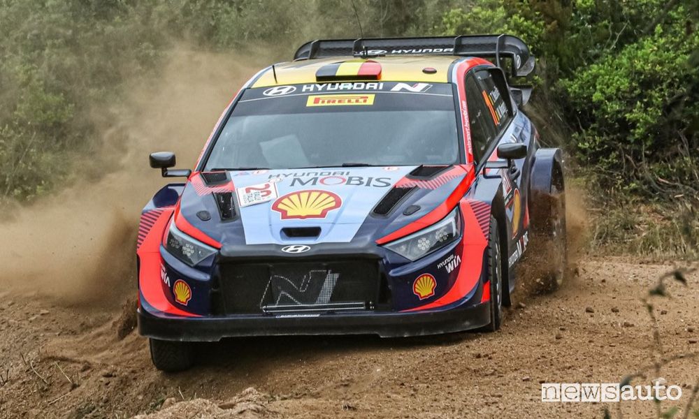 Thierry Neuville ha vinto il Rally d'Italia WRC 2023