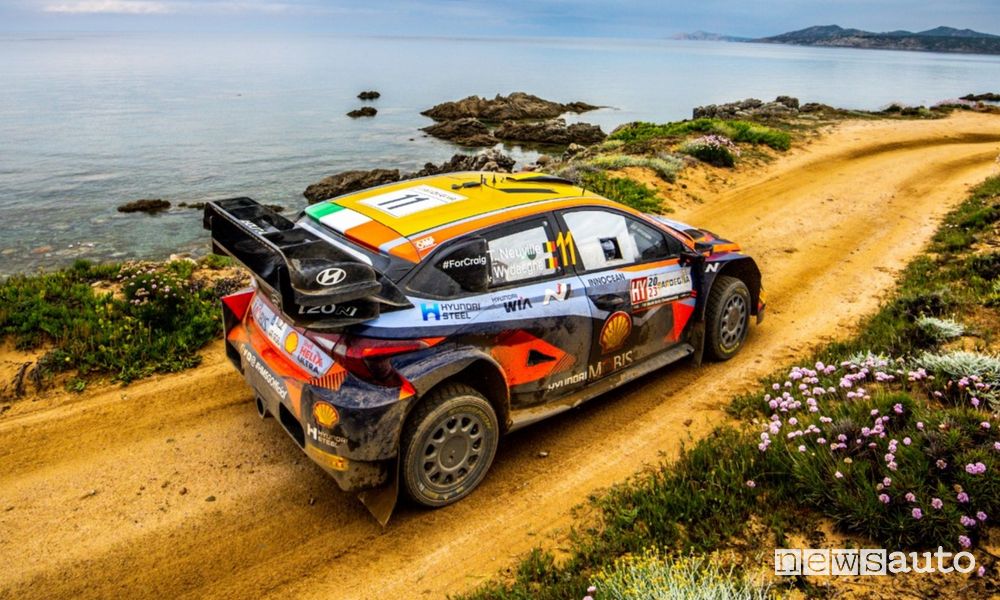 WRC Rally Italia Sardegna 2023 Hyundai vittoria Neuville