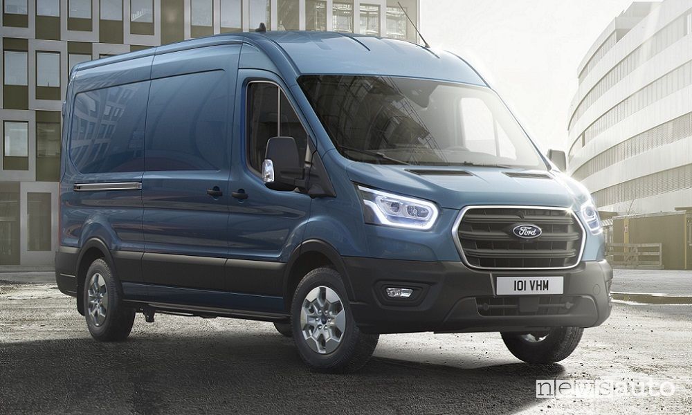 Nuovo Ford Transit 2024, com'è caratteristiche