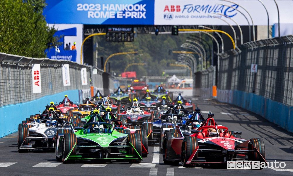Formula E Roma 2023, risultati e classifiche gare ePrix