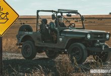 Mahindra Roxor anteriore 3/4