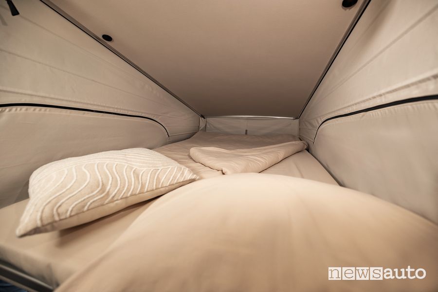Nuovo Mercedes Classe V Marco Polo letto