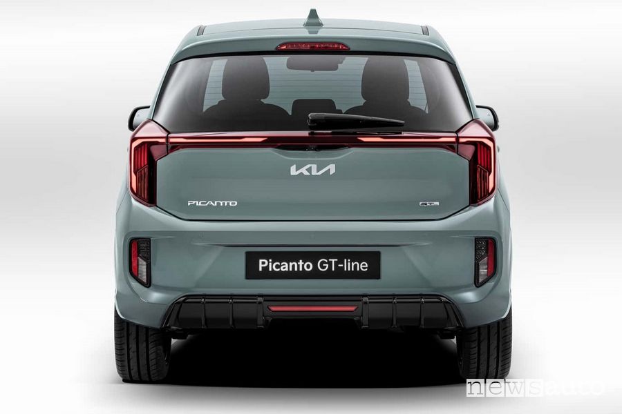 Nuova Kia Picanto GT Line posteriore