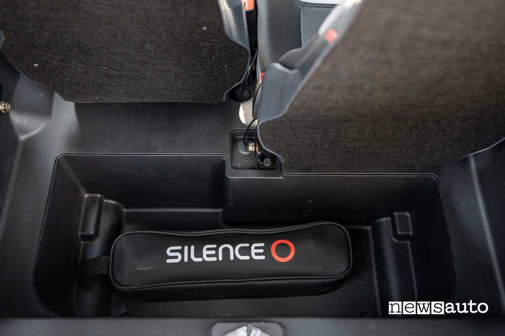 Silence S04 bagagliaio