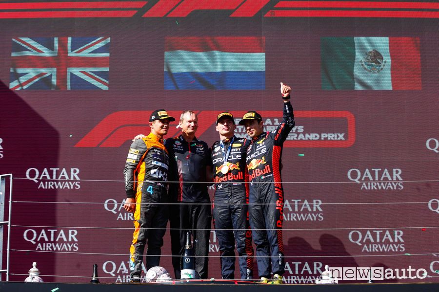 F1 podium of the Hungarian GP 2023