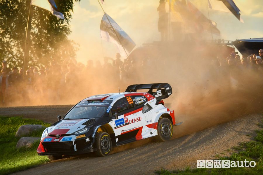 Kalle Rovanpera ha dominato il Rally d'Estonia 2023