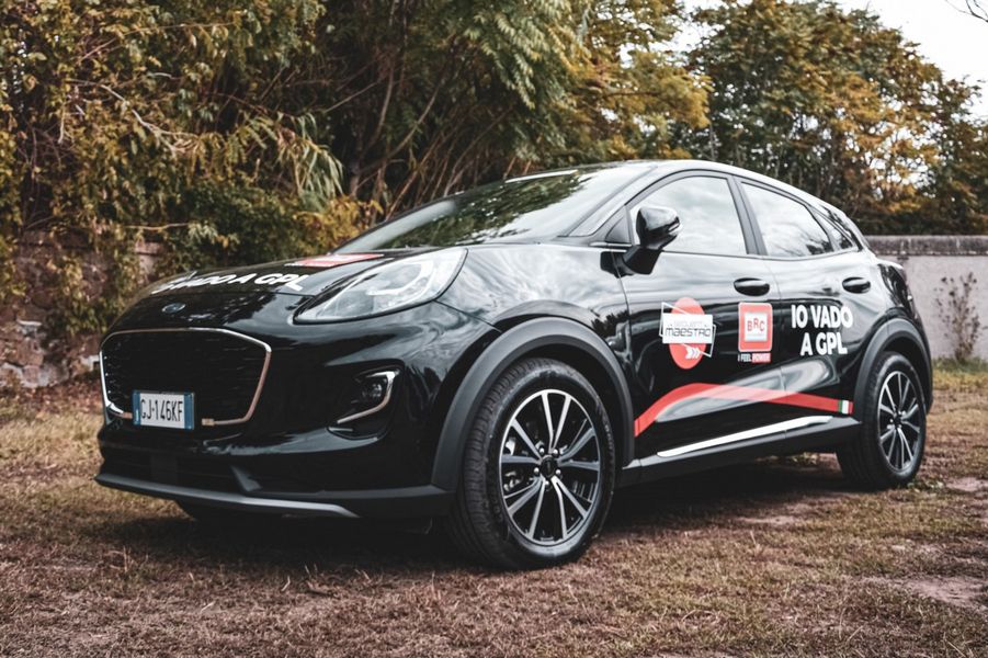 Ford Puma 1.0 EcoBoost Hybrid trasformata a GPL
