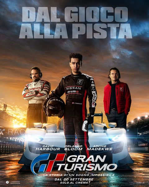 Locandina Gran Turismo, il film