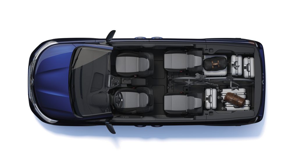 Renault Grand Kangoo spazio interno