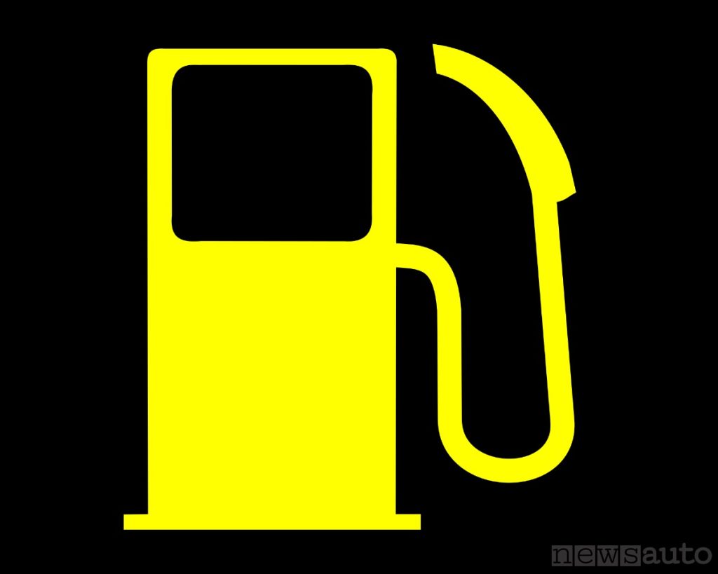 Spia serbatoio carburante