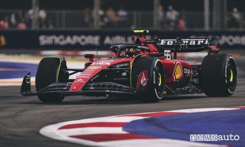 F1 classifica gara Singapore 2023, risultati con vittoria Ferrari