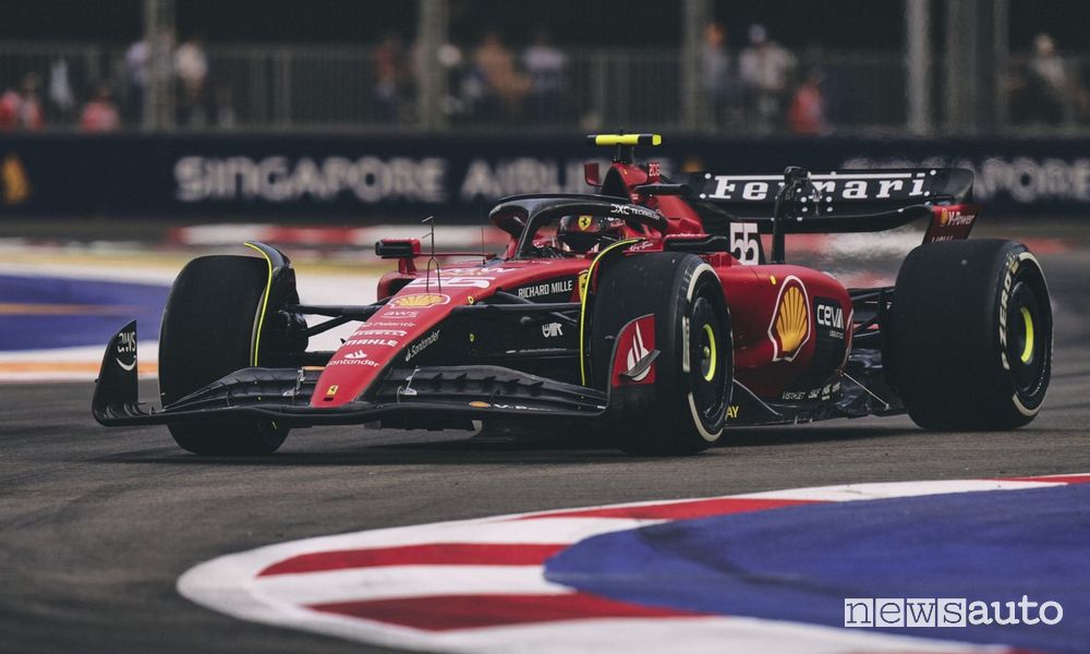 F1 Singapore 2023 Ferrari Victory