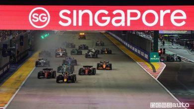 F1 orari tv Singapore 2023, TV Sky, Now e TV8