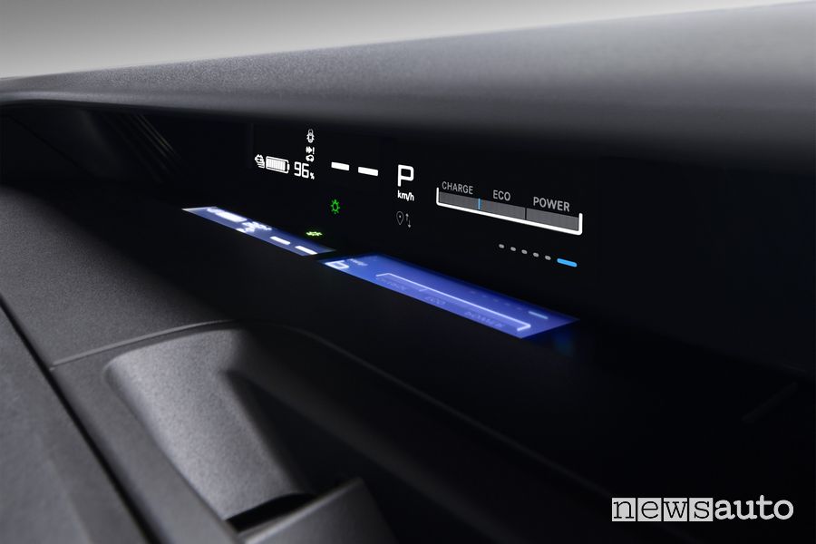 Citroen e-C3 elettrica quadro strumenti Head-Up Display Citroen