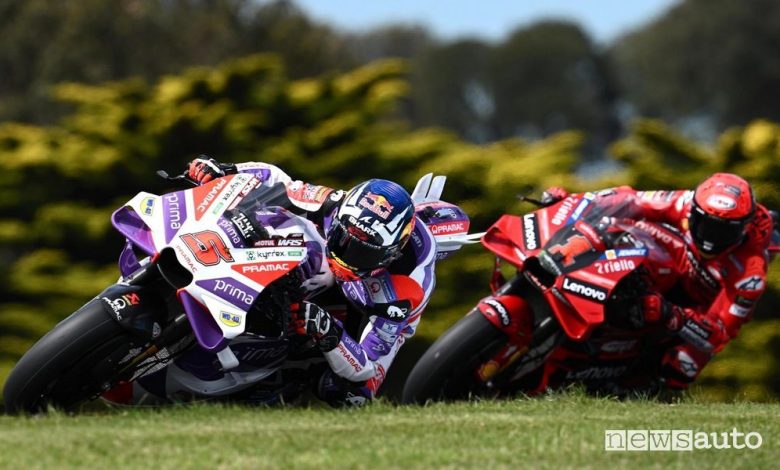 MotoGP classifica gara Australia 2023, risultati e ordine d'arrivo