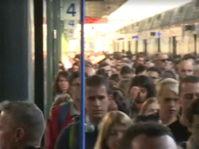 sciopero trasporti 20 ottobre 2023 - disagi in stazione