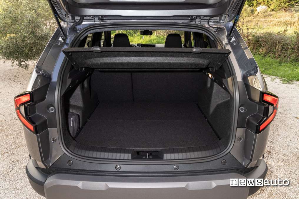 Dacia Duster 2024 bagagliaio