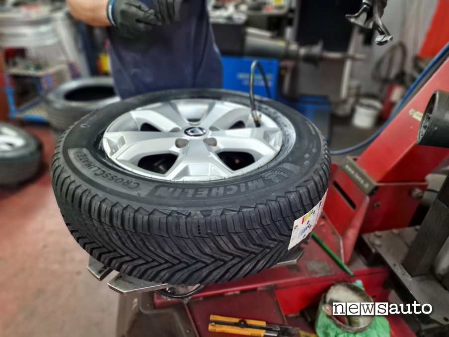 Michelin-CrossClimate-2-gonfiaggio