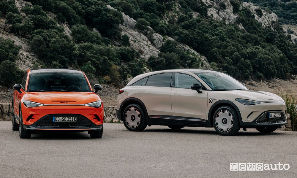 Nuova Smart #3 Brabus e Premium