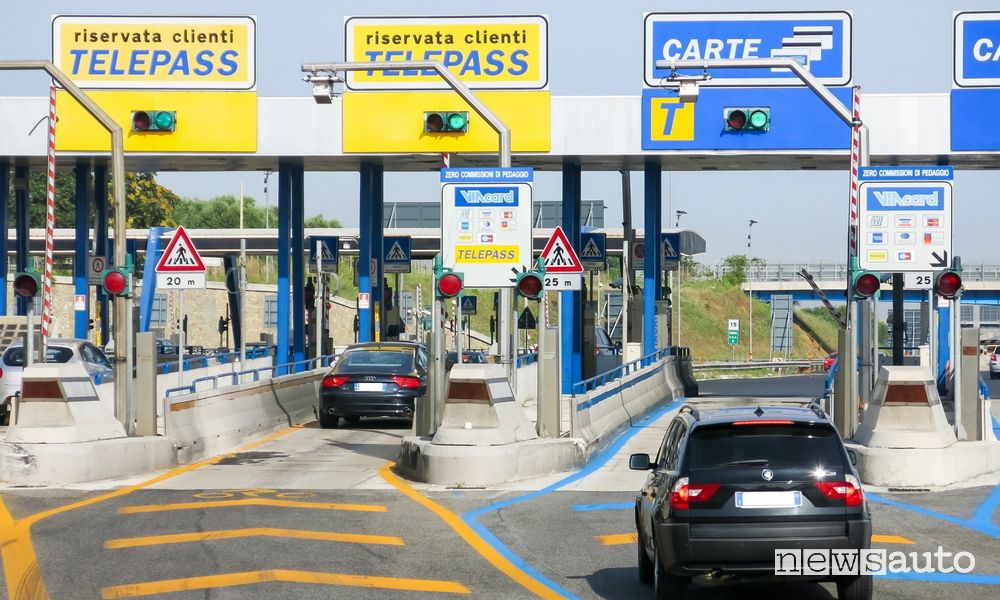 Tariffa unitaria pedaggio autostradale